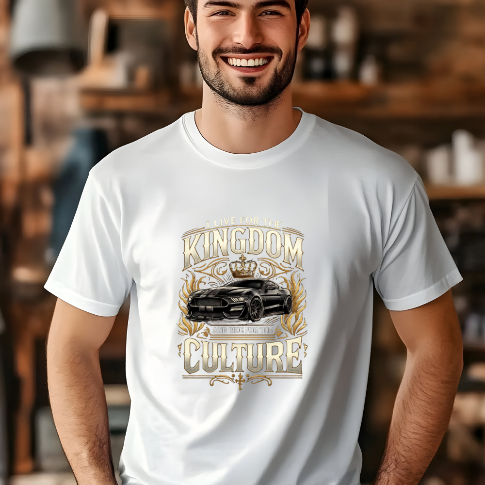 Kingdom Culture Car Tee, Short-Sleeve T-Shirt for Auto Enthusiasts, Gifts for Car Lovers, Stylish Casual Wear, Perfect for Road Trips, [...]