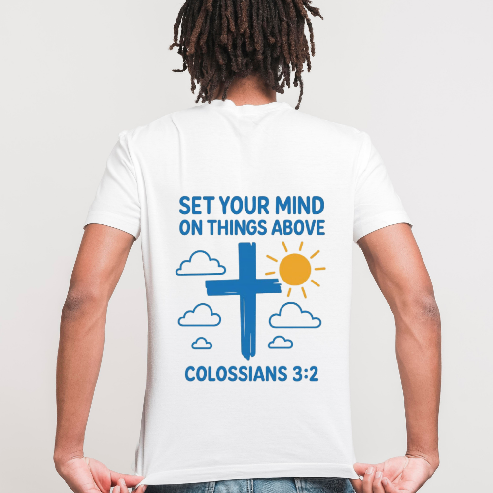 Faith-Inspired Garment-Dyed T-Shirt, Inspirational Christian Tee, Colossians 3:2 Shirt, Casual Everyday Wear, Unisex Gift for [...]