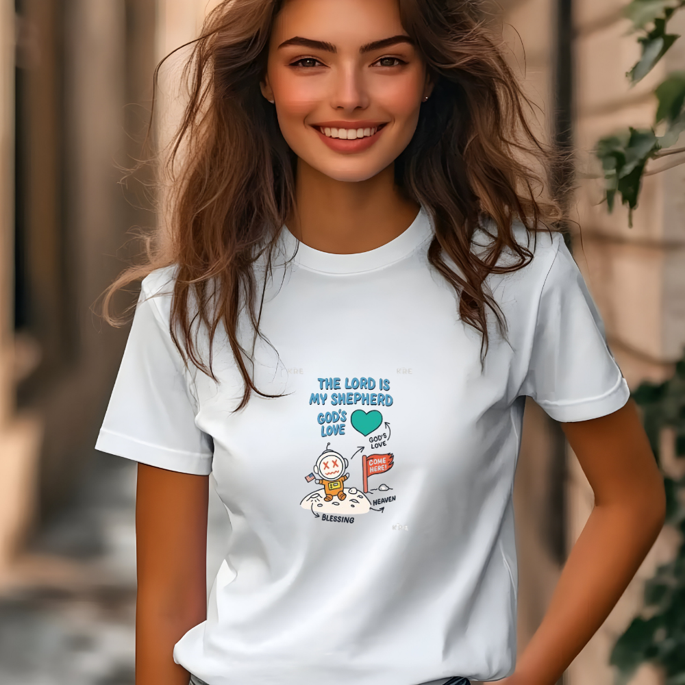 God's Love Short-Sleeve T-Shirt | Faith Inspired Apparel, Christian Shirt, Inspirational Gift, Positive Vibes, Religious Tee